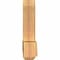 Ekena Millwork Eugene Smooth Timber Gable Bracket, Western Red Cedar, 48"W x 24"H x 5 1/2"D x 5 1/2"F, 12/12 Pitch GBW048X24X0606EUG00SWR - alternate 4